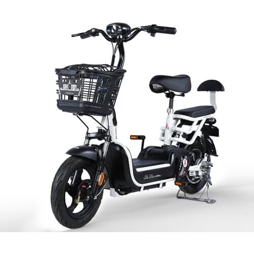 Safety Guarantee electric bicycle adult pedal power-assisted lightweight battery car Adult Mini small men and womens electric c