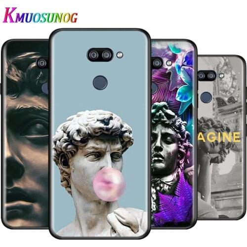 Art Statue Virgin Maria David For LG K22 K71 K61 K51S K41S K30 K20 2019 Q60 V60 V50S V50 V40 V35 V30 G8 G8S G8X ThinQ Phone Case