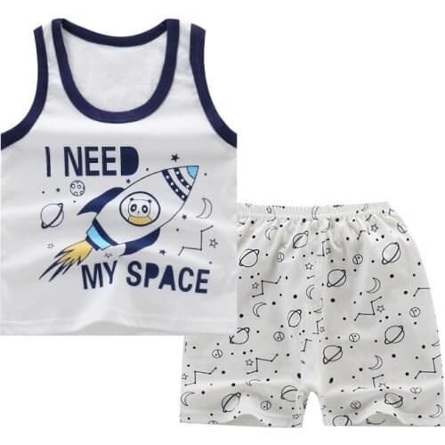 Summer Children Clothes Sets Kids Baby Boy Clothes T-shirt Tops+shorts Clothes Outfits Set Summer Toddler Boys Clothing Set