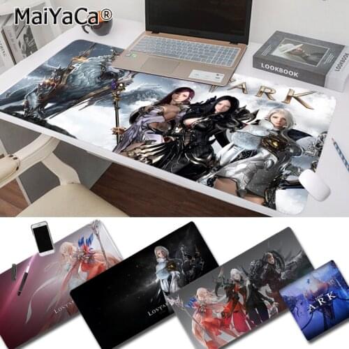 MaiYaCa In Stocked LOST ARK Office Mice gamer play mats Mousepad Rubber PC Computer Gaming mousepad