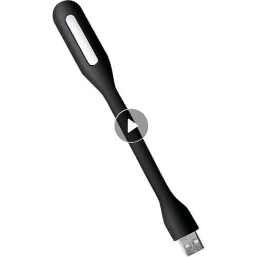 Book Light Mini USB LED Light 5V 1.2W Power Bank Reading Light Notebook Portable LED Lamp 9 Colors USB Night Lights 1pcs Tools