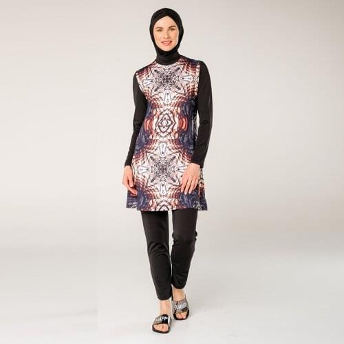 Muslim Swimwear Burkini Islamic Women Modest Hijab Beachwear Islamic Swimsuit