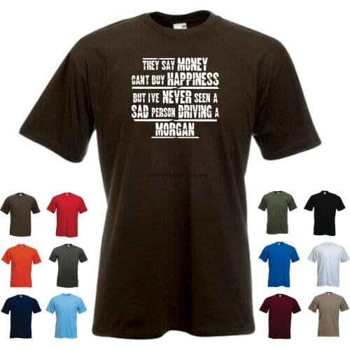 'Morgan' - Mens Funny Car Gift T-shirt 'They say Money can't buy Happiness