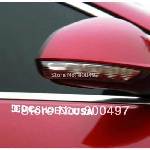 Monster Car Stickers Ken Block Damon Way DC Shoe Car Decal for Tesla Toyota Opel Chevrolet Volkswagen VW Hyundai Kia Lada