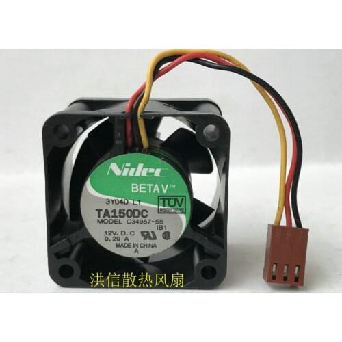 Original Nidec ta150dc c34957-58 12V 0.29a server Cisco switch fan