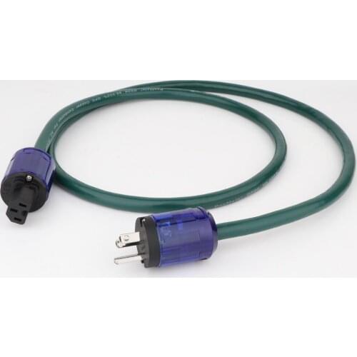 Preffair High Quality D506 Power cable 99.998% OFC Copper Conductor Power Line Audio Cable EU/US Power cord Cable