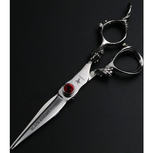6 Inch Professional Hair Scissors Hairdressing salon Barber Cutting Shears High Quality Silver dragon shaped handle