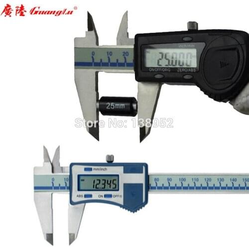 Guanglu brand High Precision 0.005mm Digital Caliper 6inch 0-150mm electronic Vernier Caliper Micrometer Digital Measuring Tools