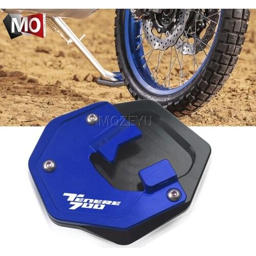 Motorcycle Sidestand Side Stand Foot Extension Enlarger Plate Pad Support For YAMAHA TENERE 700 TENERE700 2019-2020