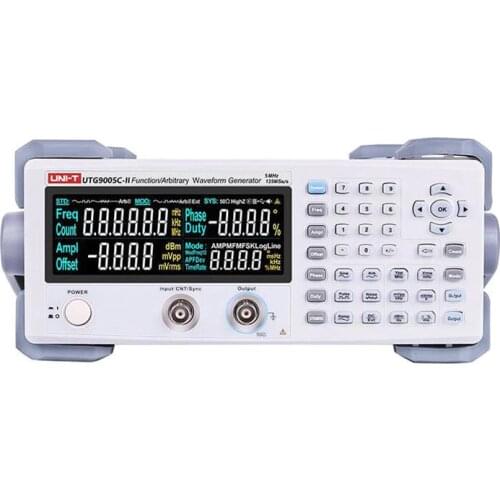 UNI-T UTG9005C-II Signal Generators Frequency Function/Arbitrary Waveform Generator Power 1-CH 5MHz 125MS/s 14 bits USB Transfer
