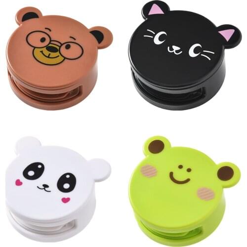 4pcs Towel Clip Free Perforated Sponge Glue Bearing Strong Glue Bathroom Bathroom Kitchen Wall Hanging Wall Color Randomly Sent