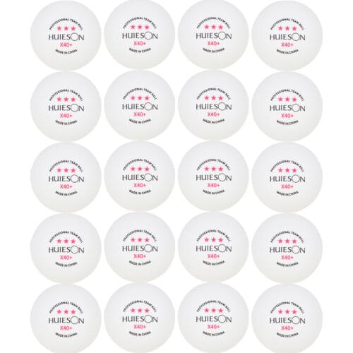 50pcs/100pcs 3-Stars Professional X40+ ABS 2.8g Table Tennis Ping pong Ball White Orange Amateur Advanced Training Team Ball