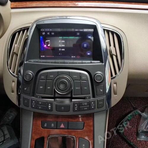 AOTSR Android 10 Car Radio For Buick Lacrosse 2009 - 2012 Central Multimedia Player GPS Navigation DSP CarPlay AutoRadio 8" 4+64