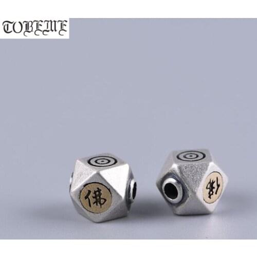 Handmade 925 Silver Jewelry Beads Good Luck Jewelry Beads Tibetan Beads DIY Jewelry Findings Jewelry Accessories