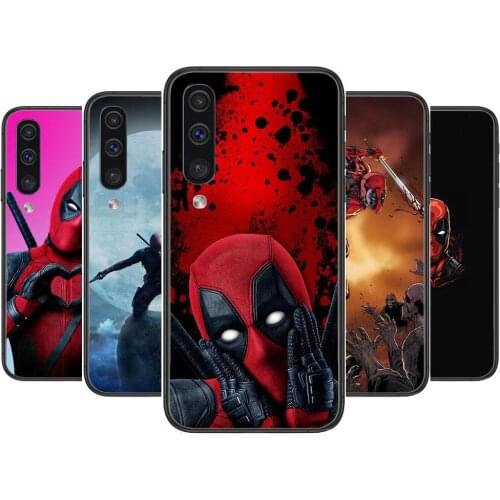 Deadpool Phone cover hull For SamSung Galaxy S 8 9 10 20 21 S30 Plus Edge E S20fe 5G Lite Ultra black soft
