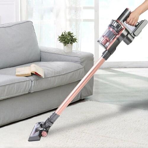 Electric Handheld Wireless Vacuum Cleaners For Home Car LED Lights Cleaning Machine Carpet Cleaner Portable Broom Dust Collector
