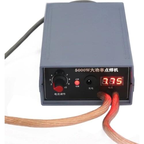 5000W Mini Spot Welder Kit DIY 18650 Battery Pack Welding Tools Portable Spot welding Machine Pen for 0.1/0.15mm Nickel