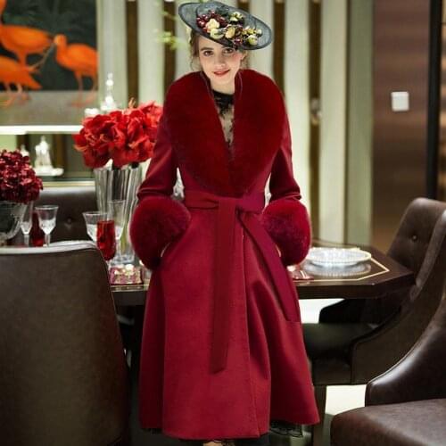 LiaoShiKeerQiaoWa Women's Cashmere Coats