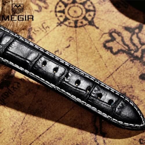 Кожаные ремешки для часов MEGIR China At AliExpress