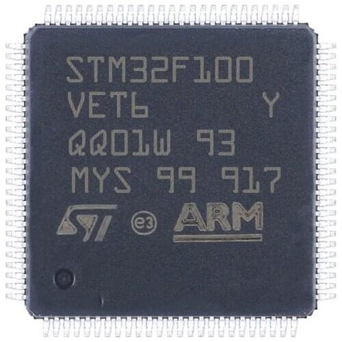 STM32F100VET6 STM32F100 VET6 QFP100 32-bit microcontrollers MCU new and original