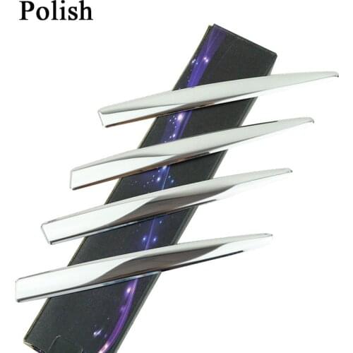 4pcs Stainless Steel Chrome Door Handle Cover Trim Strips For BMW 1 3 Series X3 X5 X6 f30 f25 Accessories