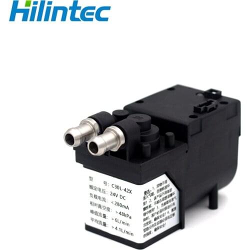 New Micro gas circulation pump vacuum C30L knob speed mini vacuum pump 24V gas sampling pump