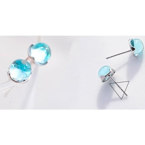 Wholesale 5 Pcs JoJos Bizarre Adventure Stud Earrings Japanese Anime Figue Giorno Giovanna Ear Rings for Women Men Cosplay Gift