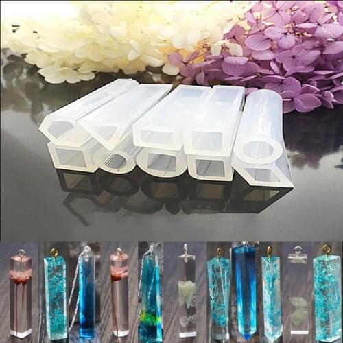 Multiple Style Pendant Fashion Scrapbooking Silicone Casting Mould DIY Epoxy Resin Decorative Craft Pendants Jewelry Making Mold