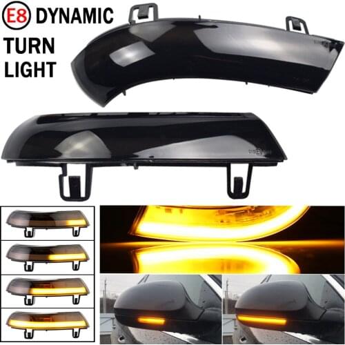For VW Passat B6 GOLF 5 Jetta MK5 Passat B5.5 GTI V Sharan Superb Side Wing LED Dynamic Turn Signal Blinker Mirror Flasher Light