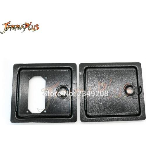 18*19.5cm Entertainment Coin Operated Machine Arcade Iron Door Gate Black For Token Acceptor GD100GF Selector