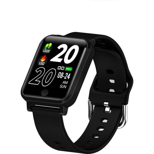 F29 Smart Bracelet Temperature Monitor 1.3 Inch IP67 Waterproof Sport Smartwatch with Heart Rate Blood Pressure Sleep Smartwatch