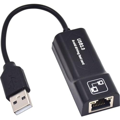 USB Ethernet Adapter USB 2.0 Network Card to RJ45 Lan for Win7/Win8/Win10 Laptop Ethernet for AMAZON FIRE TV 3 or STICK GEN 2