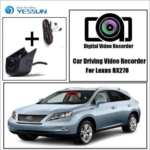 YESSUN for Lexus RX270 Car Driving Video Recorder DVR Mini Wifi Camera Novatek 96658 FHD 1080P Dash Cam Original Style