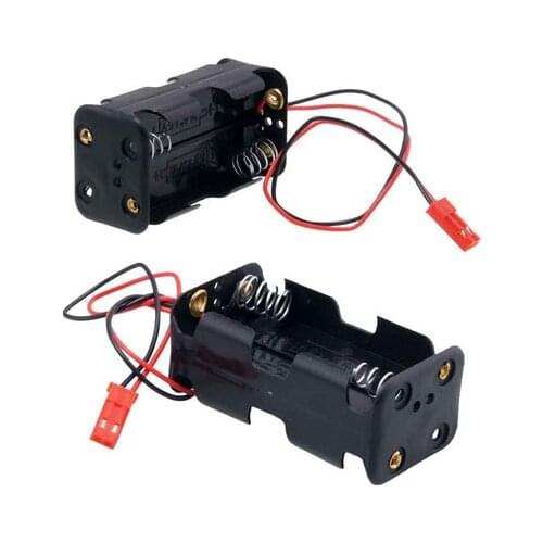 1Pcs 02070 HSP Battery Compartment AA Box Case Holder For 4WD Nitro RC 1/8 1/10 Model Car Spare Parts