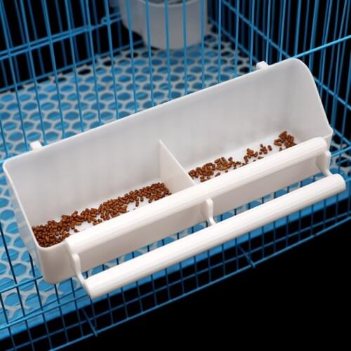 10Pcs/set Bird Feeder Parrot Food Water Bowl Pigeons Stand Cage Feeding Tools