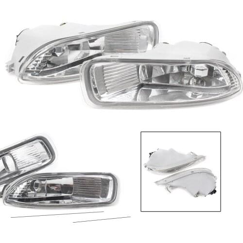 ABS Car Clear Lens Front Driving Light Fog Lights Lamps For Toyota Corolla 2004