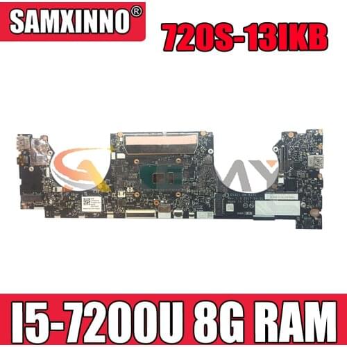 Akemy DS321 NM-B331 Motherboard For Lenovo IdeaPad 720S-13IKB Laptop Motherboard CPU I5 7200U 8G RAM 100% Tests Work