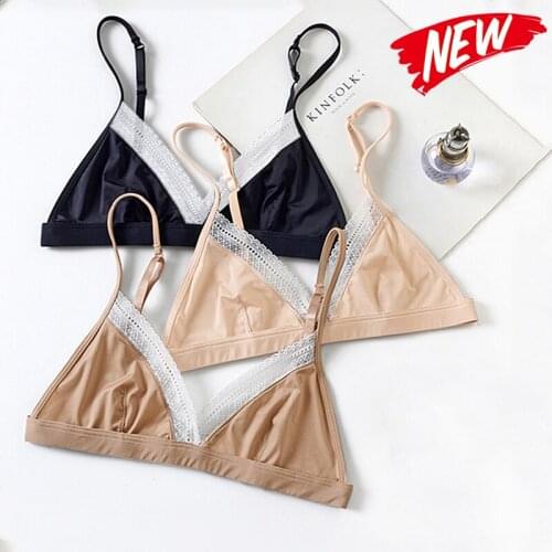 2020 New Hot Lace Bra Sexy Ladies Bras Translucent Bralette Women Lingeries Femmes Dentelle Underwear