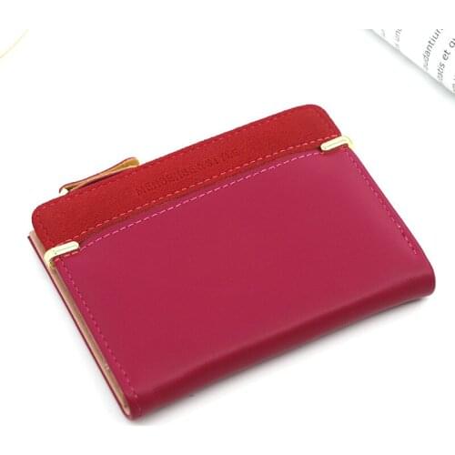 Ladies Wallets Short Girls Coin Purse Luxury Wallets Fashion Card Holder Small Wallet Female Hasp Mini Clutch For Women Gifts