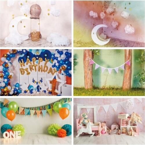 Photo Background Baby Newborn Gold Star Moon Cotton Basket Party Portrait Photozone Photography Backdrop Photo Studio Photocall