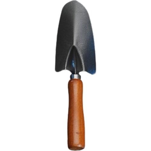 H7JB Gardening Tools Gardening Tools Wooden Handle Stainless Steel Plant Tools Trowel Fork Rake Mini Gardening Accessorie