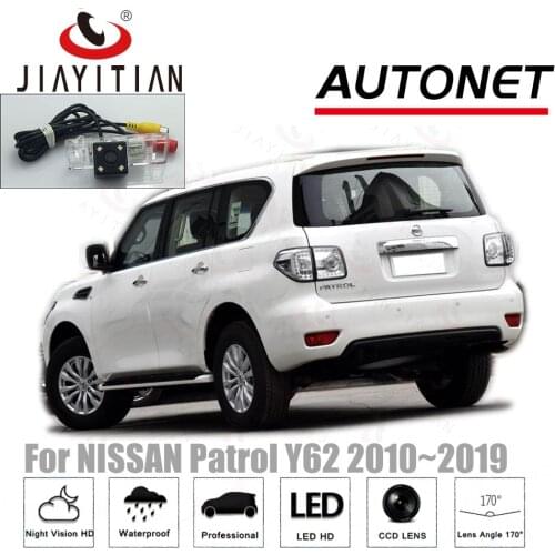 JiaYiTian rear view camera For Nissan Patrol Royale Y62 Patrol Y62 2010~2019 CCD/Night Vision/Backup Camera license plate camera