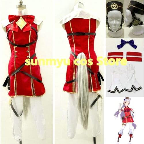 Uma Musume Pretty Derby Gold Ship with tail Cosplay Costume,Custom Size Customize Halloween