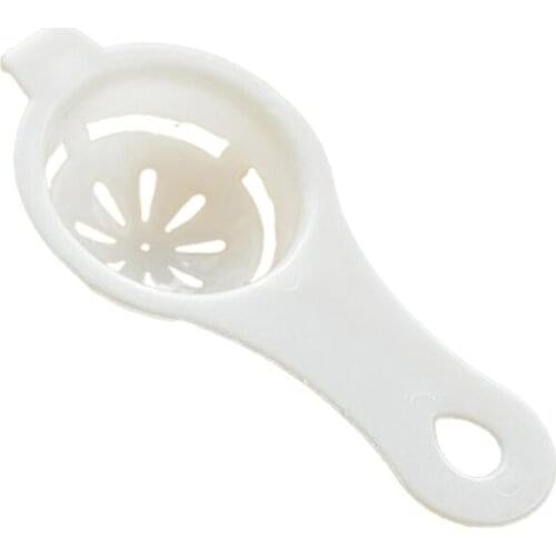 Easy Operation Egg White Yolk Separator Kitchen Divide Tool Handhold Egg Spoon Baking Gadget Home Practical Cooking