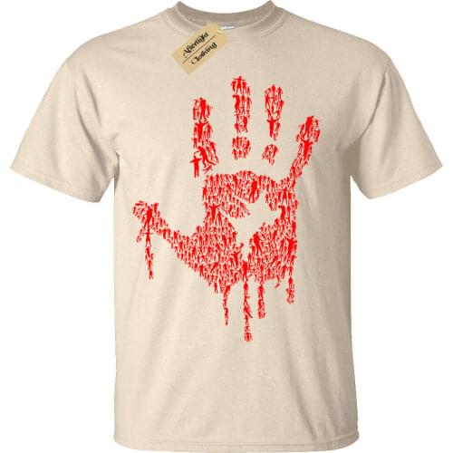 Hand Of Zombies Mens T-Shirt