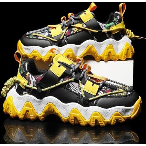 Mens Casual Sneakers Spring Autumn Sneakers Breathable Men Shoes Lace Up Comrfortable Platform Shoes Mens Vulcanized Shoes