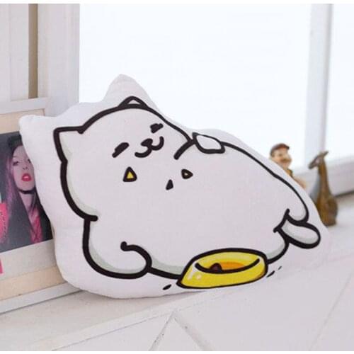Neko Atsume Cute Decorative Cushion Throw Pillow Anime Bed Sofa Gift Cat Neko Best Shot