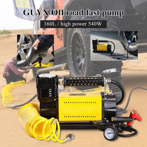 Off-road car air pump/high-power car air pump/12v tire air pump/portable tire inflation equipment/multi-function/swimming ring