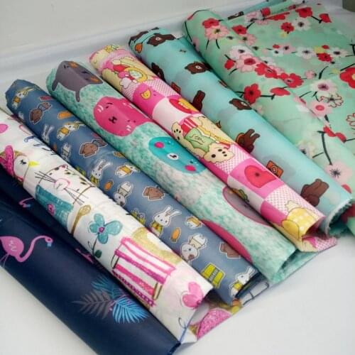 Polyester Waterproof fabric washable 190T light fabric for kite fabric. umbrella raincoat cloth