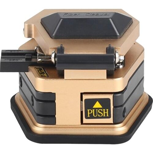 High Precision Fiber Cutting Knife Cold Connection Hot Melt Skin Cable Jumper Bare SKL-6C Fiber Cutter Gold